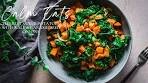 The BEST Sweet Potatoes With Kale And Caramelized Onions