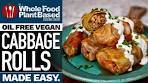 THE BEST VEGAN CABBAGE ROLLS 💖 Easy to follow recipe ...