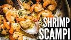 The BEST Way To Make SHRIMP SCAMPI!