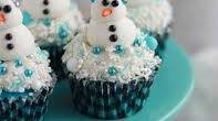 The Cutest Snowman Cupcakes