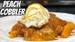 The Secret To PERFECT Peach Cobbler!