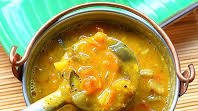 Tiffin sambar with moong dal recipe