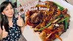 Tilapia Fish Fillet in Black Bean Sauce | Fish Stir Fry in Black ...