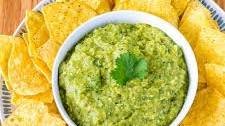 Tomatillo Salsa Verde Recipe with Avocado