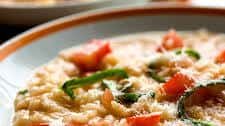 Tomato and Basil Risotto