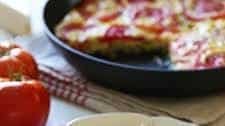 Tomato and Zucchini Frittata