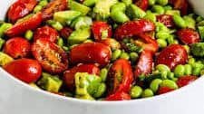 Tomato Avocado Salad with Edamame