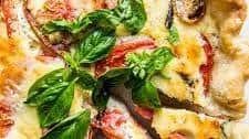 Tomato, Basil & Caramelized Onion Quiche