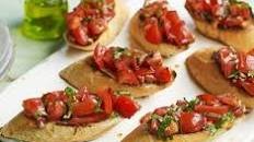 Tomato bruschetta