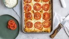 Tomato Phyllo Pizza