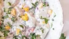Tropical Coconut Milk Ceviche