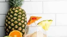 Tropical Pineapple and Coconut Mocktail (Virgin Painkiller)