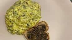 Truffle scrambled eggs