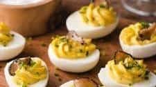 Truffled Deviled Eggs