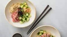 Tuna poke bowl