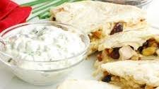 Turkey, Cranberry & Brie Quesadillas