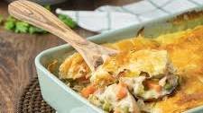 Turkey Pot Pie with Puff Pastry