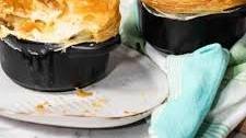 Turkey Pot Pies with Puff Pastry