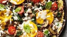 Turkey Sausage Pizza