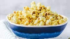 Turmeric Popcorn with Ghee