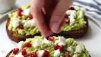 Twist on the classic avocado toast 🥑 Avocado, Feta & Za’atar ...