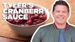 Tyler Florence Makes Cranberry-Orange Sauce | Tyler's ...