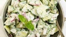 Tzatziki Cucumber Salad