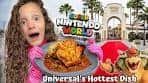 Ultimate SPICY Dish at Super Nintendo World | Bowser's ...