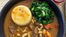 Unique Italian Beef Cannellini Stew with Polenta