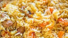 Uzbek Plov (Lamb Pilaf)