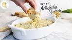 Vegan Artichoke Spinach Dip | easy, healthy, plant-based ...