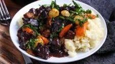 Vegan Beef Bourguignon With Seitan