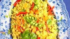 Vegan Chickpea Kedgeree (GF)