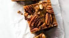 Vegan + Paleo Pecan Pie Bars