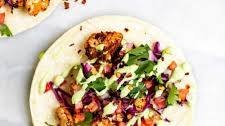 Vegan Roasted Cauliflower Tacos