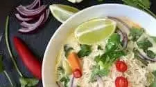 Vegan Thai Coconut Curry With Konjac Noodles