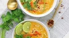 Vegan Thai Coconut Lemongrass Soup