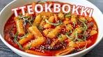 VEGAN TTEOKBOKKI RECIPE | Spicy Korean Rice Cakes ...