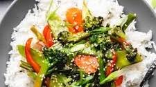 Vegetables Teriyaki Stir Fry