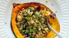 Vegetarian Stuffed Acorn Squash