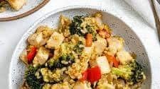 Veggie Brown Rice Stir Fry