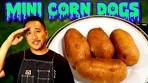 Vienna Sausage Mini Corn Dogs Recipe | July 4th 🇺🇸 Edition |