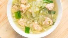 Vietnamese Opo Squash and Shrimp Soup (Canh Bầu Tôm)