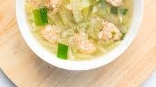 Vietnamese Opo Squash and Shrimp Soup (Canh Bầu Tôm)