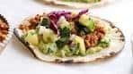 Walnut Chorizo Tacos with Pineapple Salsa