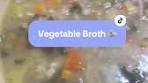 Warm and Hearty Vegetable Broth Recipe