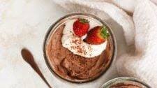 Whipped Greek Yogurt Chocolate Mousse