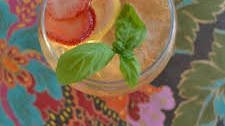 White Basil Berry Sangria