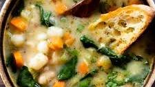 White Bean Gnocchi Soup