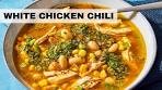 White Chicken Chili (Easy Chili Recipe!)